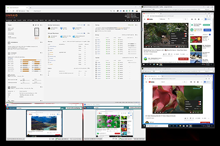 Bill Kleyman's performance monitoring screenshot